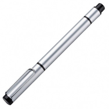 Logo trade promotional merchandise image of: Metal duo pen GETAFE