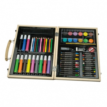 Logotrade advertising products photo of: Big wooden painting set MAXI