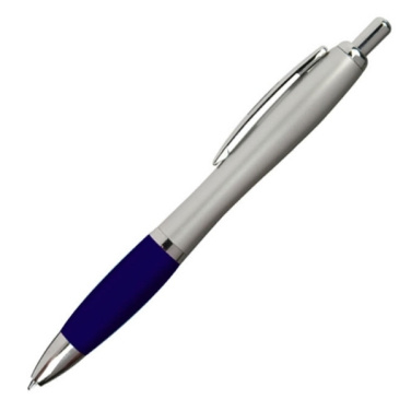 Logo trade promotional merchandise image of: Plastic ballpen ST. PETERSBURG