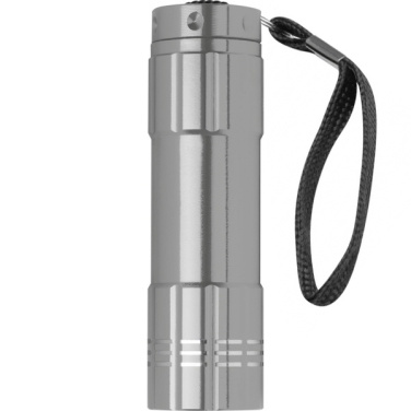 Logo trade promotional items image of: 6 COB metal torch MONTARGIS