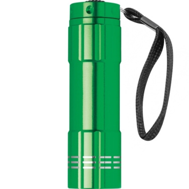Logo trade promotional items picture of: 6 COB metal torch MONTARGIS