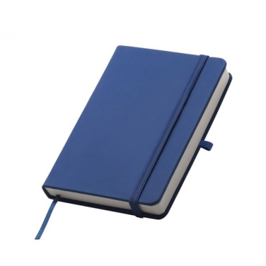 Logo trade promotional giveaways picture of: A6 note book LUBECK