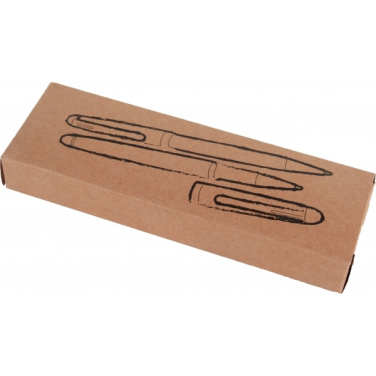 Logo trade promotional item photo of: Rosewood writing set OXFORD