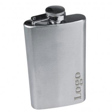 Logotrade promotional gifts photo of: Stainless steel hip flask FRESNO 104 ml