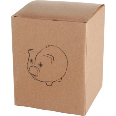Logo trade promotional merchandise image of: Piggy bank LEICESTER