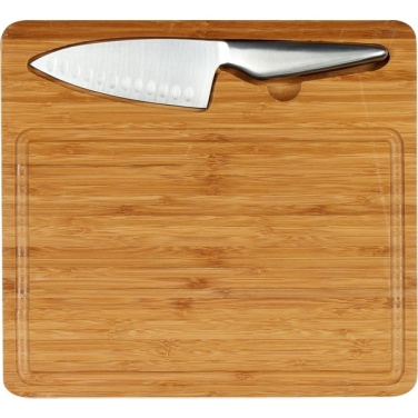 Logotrade advertising product image of: Cutting board with knife MANTOVA