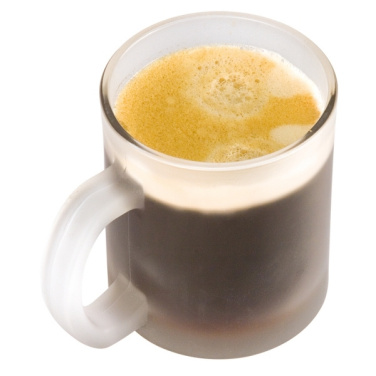 Logo trade promotional gifts picture of: Glass coffee mug GENEVA 300 ml