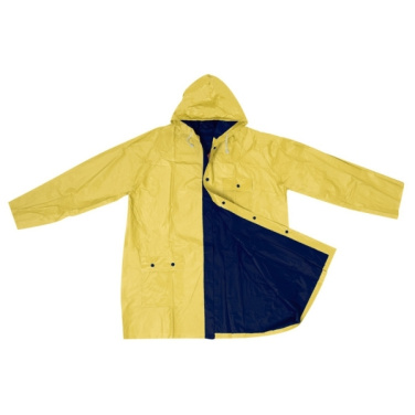 Logo trade promotional merchandise image of: Turn-over rain coat NANTERRE