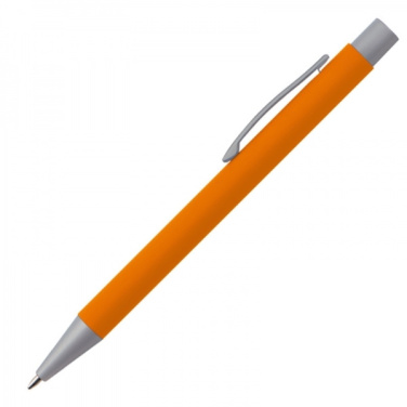 Logotrade promotional product image of: Metal ballpen soft touch ABU DHABI