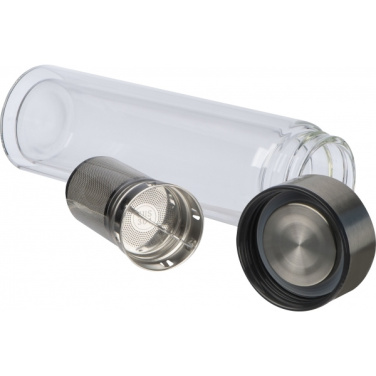 Logo trade promotional merchandise photo of: Thermal flask KARLSTAD 400 ml