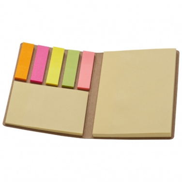 Logo trade corporate gifts picture of: Adhesive note pad BURLINGTON