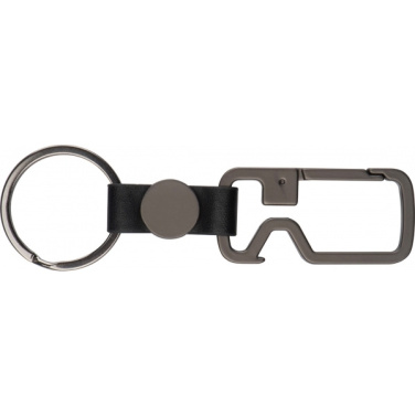 Logo trade promotional giveaways image of: Keyring MACAU