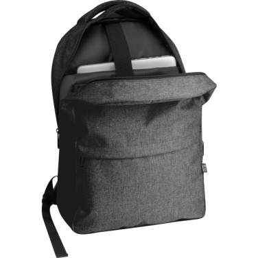 Logotrade promotional item image of: rPET backpack RIMINI