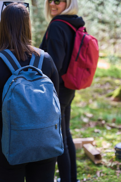 Logo trade promotional gifts picture of: rPET backpack RIMINI