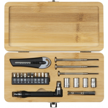 Logo trade promotional products picture of: 22-piece tool set BERINGEN