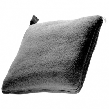 Logo trade business gift photo of: 2in1 fleece blanket/pillow RADCLIFF
