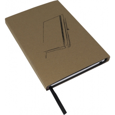 Logo trade advertising products image of: A5 note book KIEL