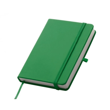 Logo trade corporate gifts image of: A6 note book LUBECK