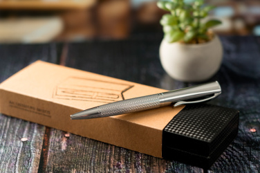 Logotrade promotional gift image of: Metal ballpen CHESTER