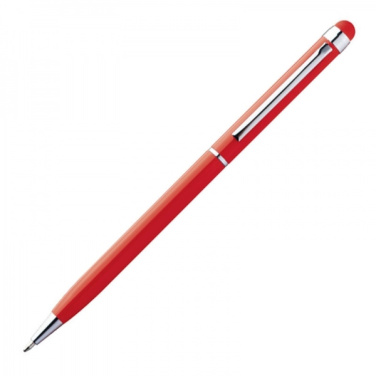 Logo trade business gifts image of: Metal ballpen with touch pen NEW ORLEANS