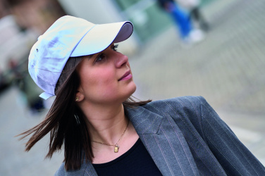 Logo trade promotional merchandise image of: Sandwich cap ARLINGTON