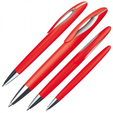 Logotrade promotional item image of: Plastic ballpen FAIRFIELD