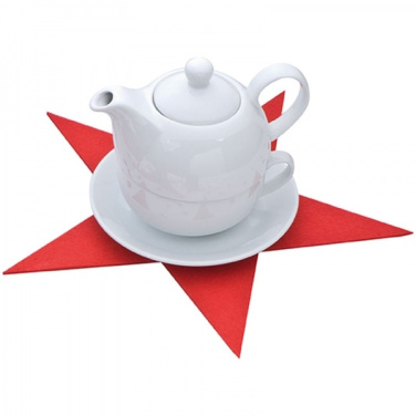 Logo trade promotional gifts picture of: Felt star set KARLSTAD