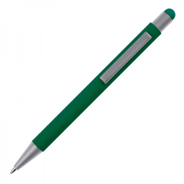 Logotrade advertising products photo of: Metal ballpen touch pen soft touch SALT LAKE CITY