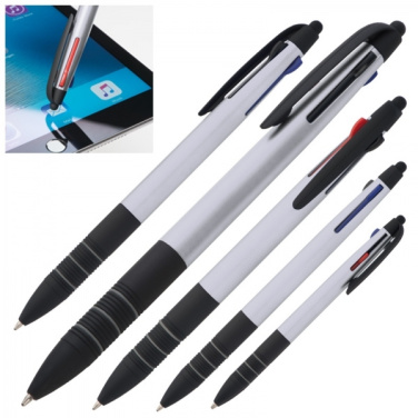 Logotrade corporate gifts photo of: Plastic ballpen 3in1 BOGOTA