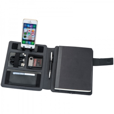 Logo trade promotional merchandise photo of: Power bank folder Leno