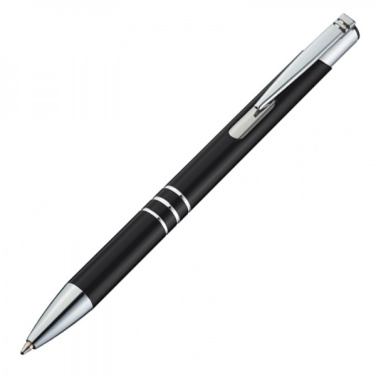 Logo trade promotional item photo of: Metal writing set CLAREMONT