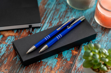 Logotrade advertising product picture of: Metal writing set CLAREMONT