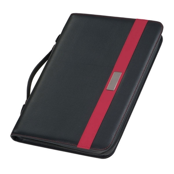 Logo trade promotional products image of: A4 Conference folder Milwaukee