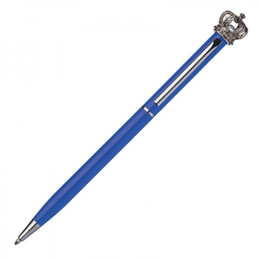 Logo trade promotional products image of: Metal ballpen KINGS PARK