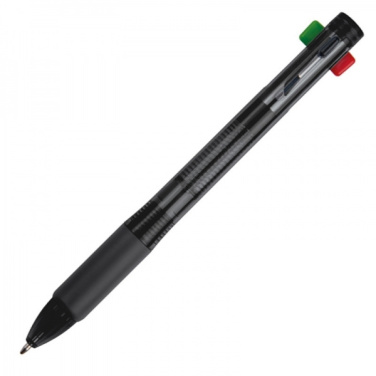 Logotrade promotional products photo of: Plastic ballpen 4in1 NEAPEL