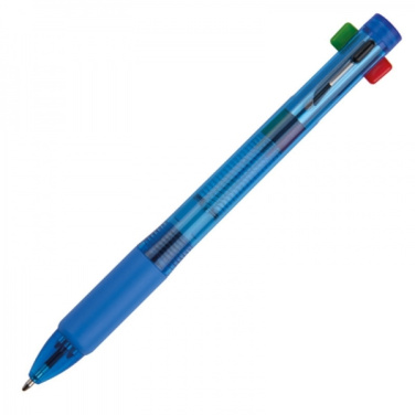 Logotrade promotional products photo of: Plastic ballpen 4in1 NEAPEL