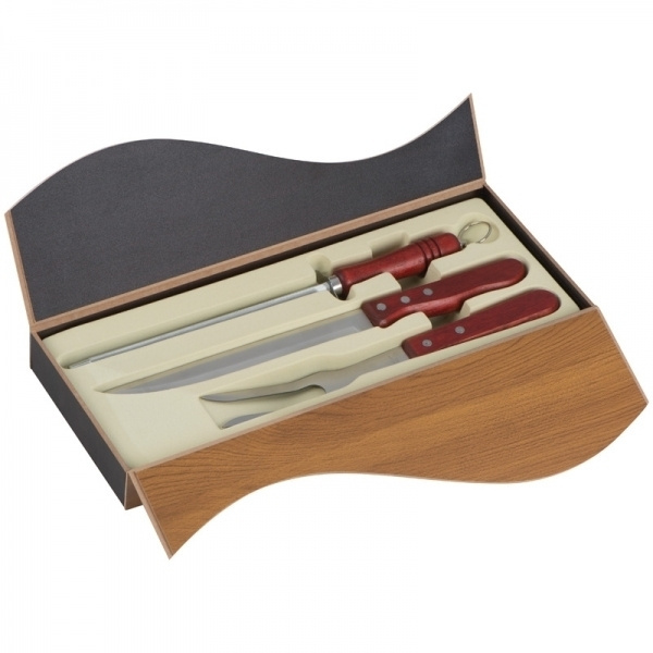 Logotrade promotional product image of: Carving knife and fork SYDNEY
