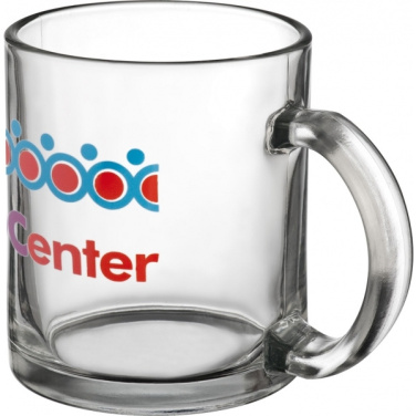 Logo trade advertising products image of: Glass mug LIMERICK 300 ml