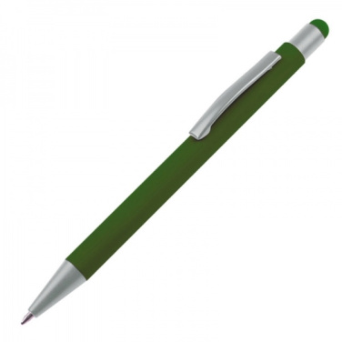 Logotrade promotional product image of: Metal ballpen touch pen soft touch SALT LAKE CITY