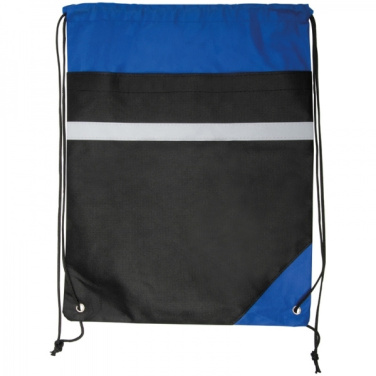 Logo trade promotional giveaways image of: Reflector Draw String Bag BOCHUM
