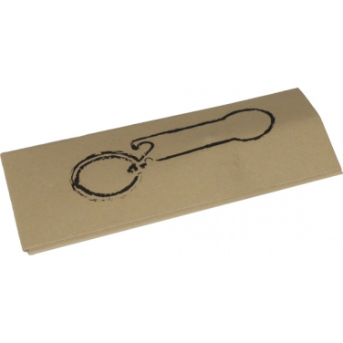 Logo trade business gift photo of: Keyring with shopping cart chip STICKIT