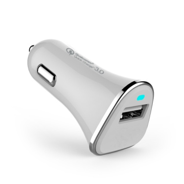 Logo trade corporate gifts picture of: Car charger (Qualcomm Quick Charge 3.0)