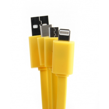 Logo trade promotional items picture of: Personalized charging cable 3in1