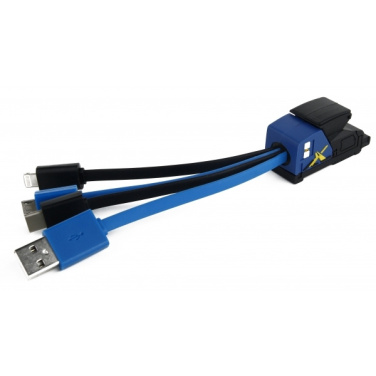 Logotrade promotional merchandise picture of: Personalized charging cable 3in1