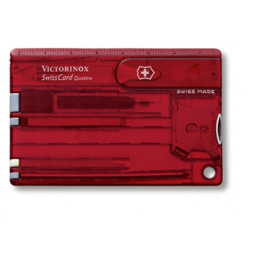 Logo trade advertising product photo of: SwissCard Quattro Victorinox