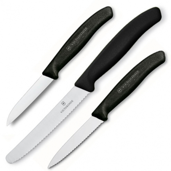 Logotrade promotional item picture of: Set of 3 SwissClassic knives Victorinox