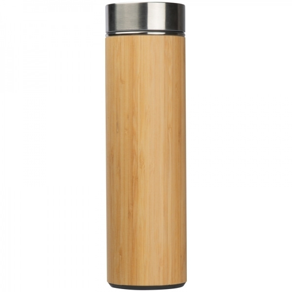 Logo trade promotional merchandise photo of: Stainless steel bottle VALDEMORO 550 ml