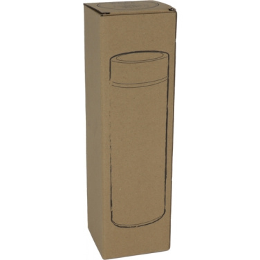 Logo trade promotional giveaway photo of: Stainless steel bottle VALDEMORO 550 ml