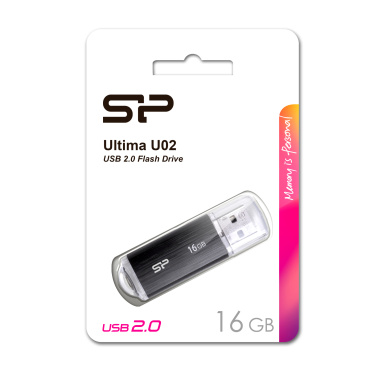 Logotrade promotional item image of: Pendrive Silicon Power Ultima U02 2.0