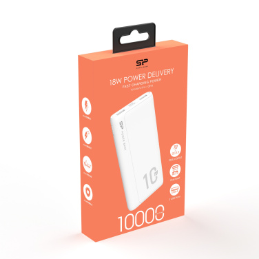 Logo trade promotional products picture of: POWER BANK SILICON POWER QP15 10000 MAH